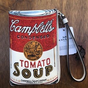 COACH Campbell’s Soup Wristlet